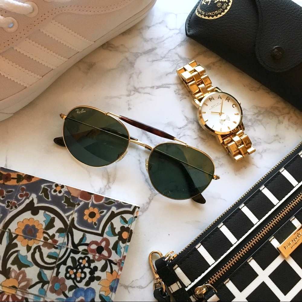 Ray-Ban Double Bridge Aviators RB3540